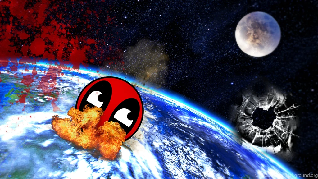 Epic Deadpool Face Being Epic Wallpapers By Ladyevel On DeviantArt