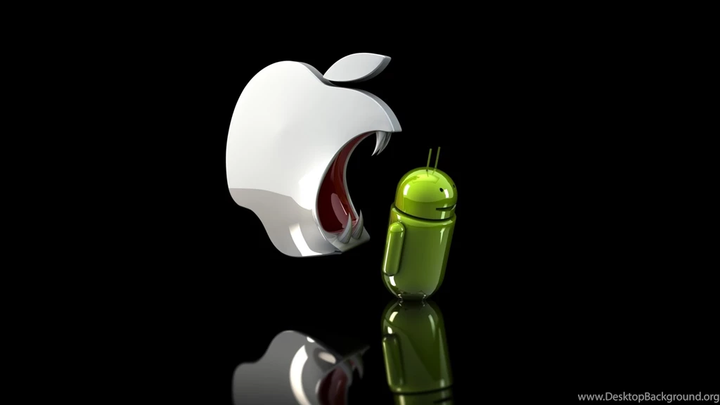 Download Wallpapers 1920x1080 Apple Vs Android, Android ...
