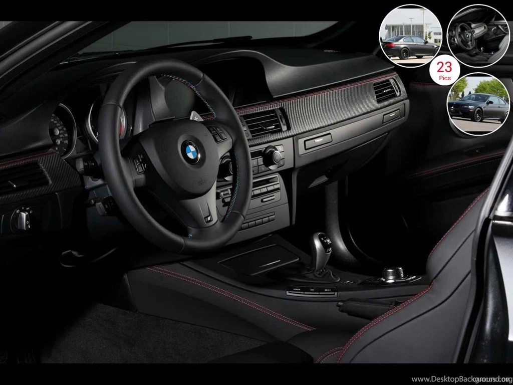 BMW M3 Frozen Black (2011) Interior