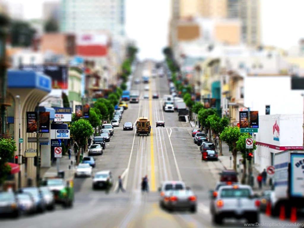 San Francisco Cable Cars Wallpaper.