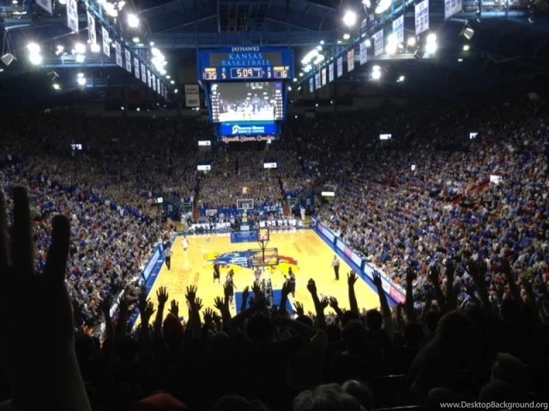 Allen Fieldhouse, Home Of Kansas Jayhawks
