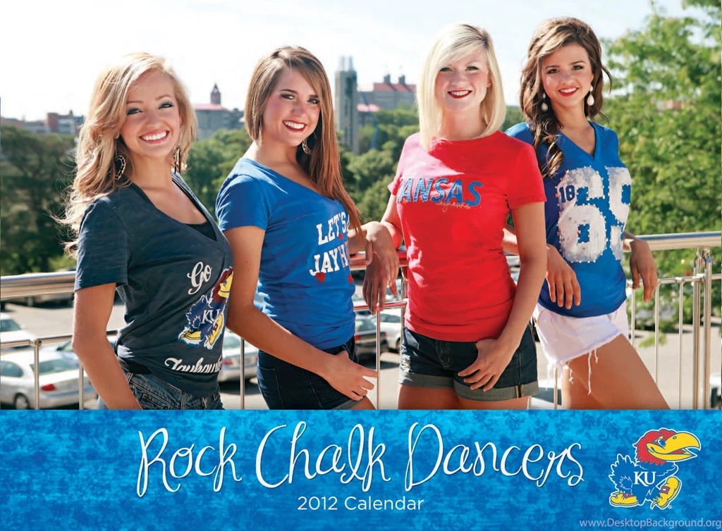 University Of Kansas Athletics   2012 Rock Chalk Dancers Calendars ...