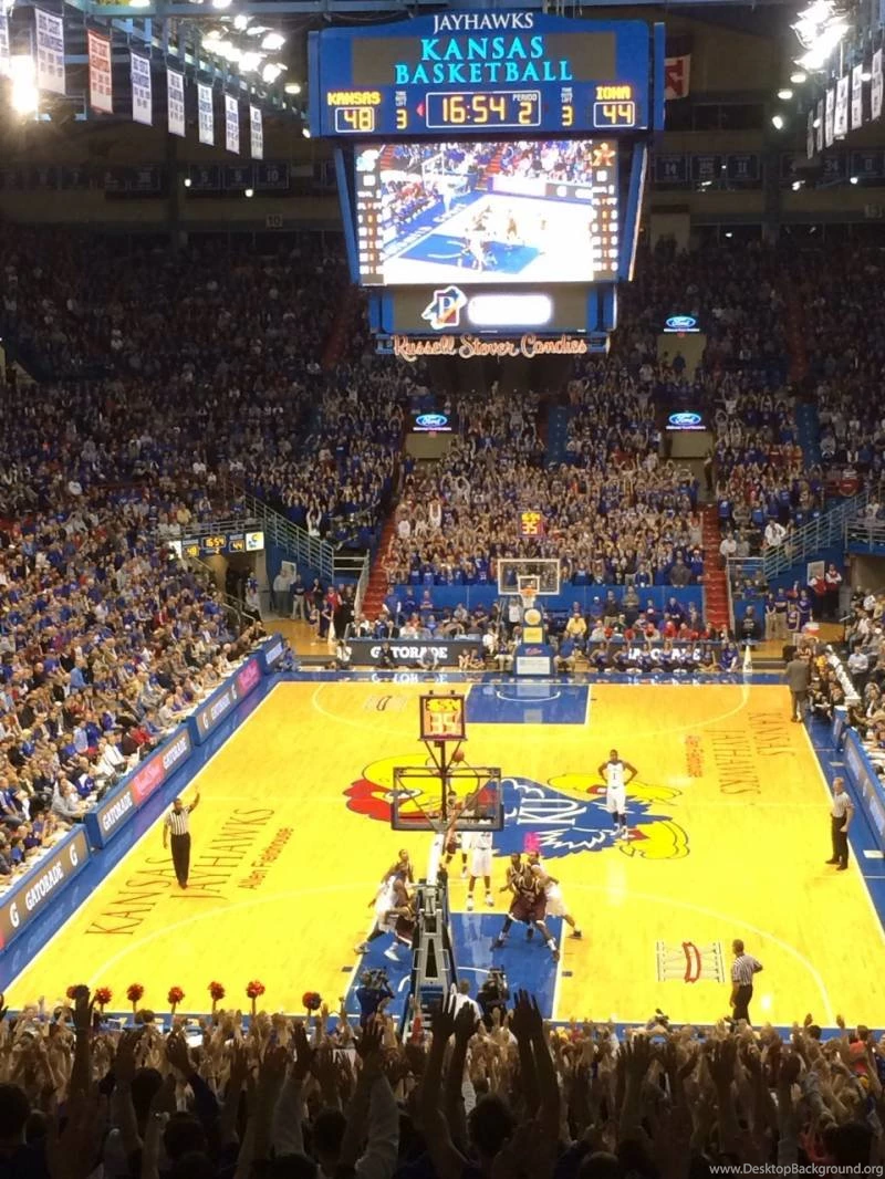 Allen Fieldhouse Section 22 Row 22 Seat 17 Kansas Jayhawks Vs ...