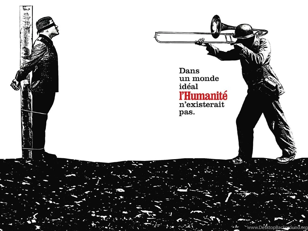 L'Humanité Trombone By Leg Outdoor/Out Of Home