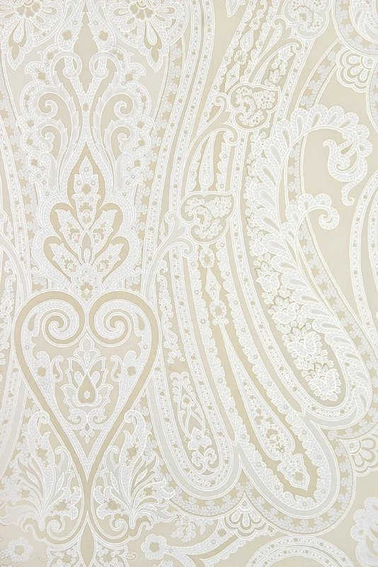 Mulberry Paisley Wallpapers Ivory