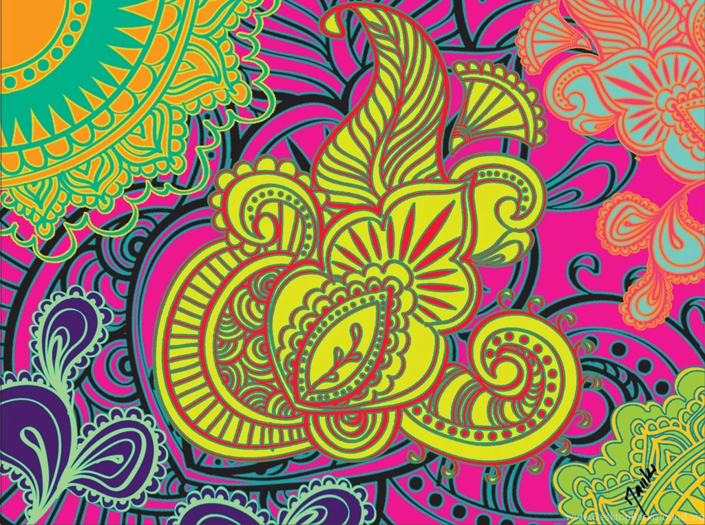 Paisley Design Backgrounds Wallpapers Blue Wallpaper Backgrounds ...