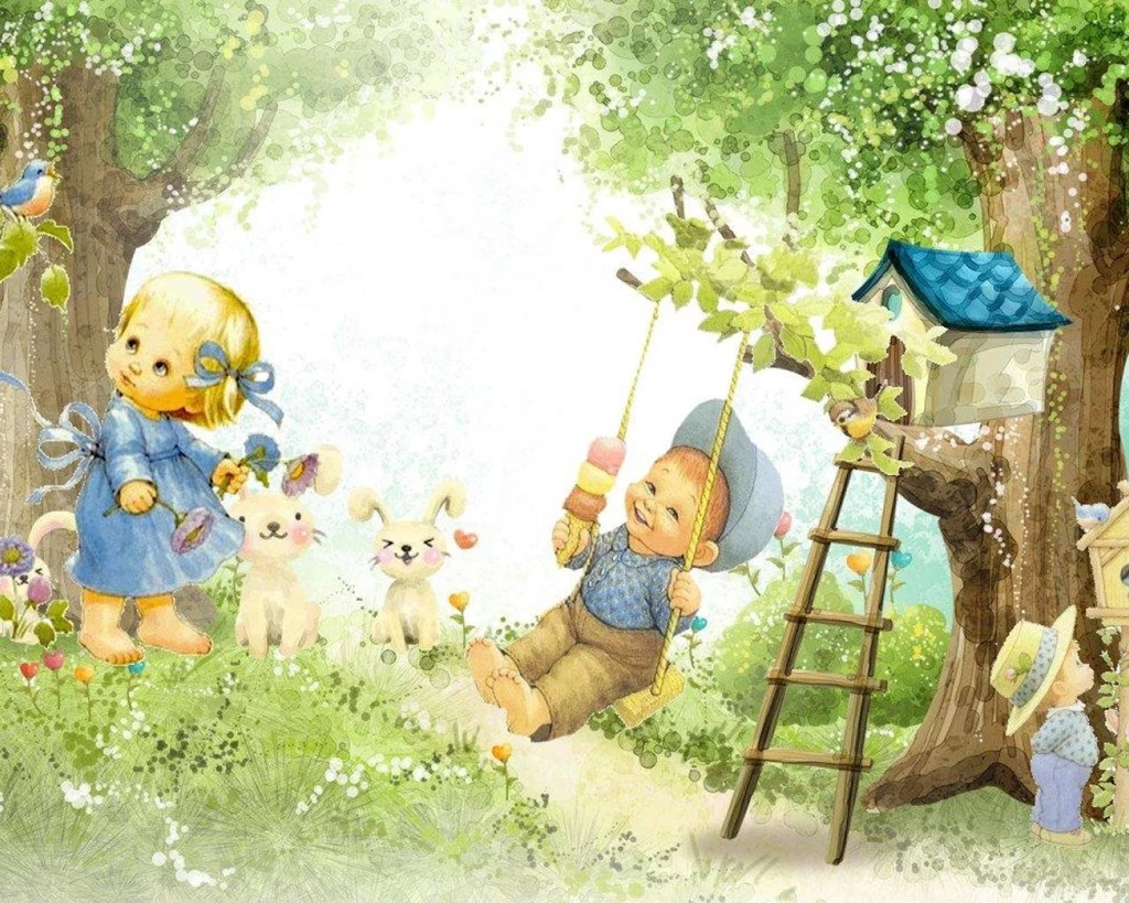 Forest Scene Wallpapers   (