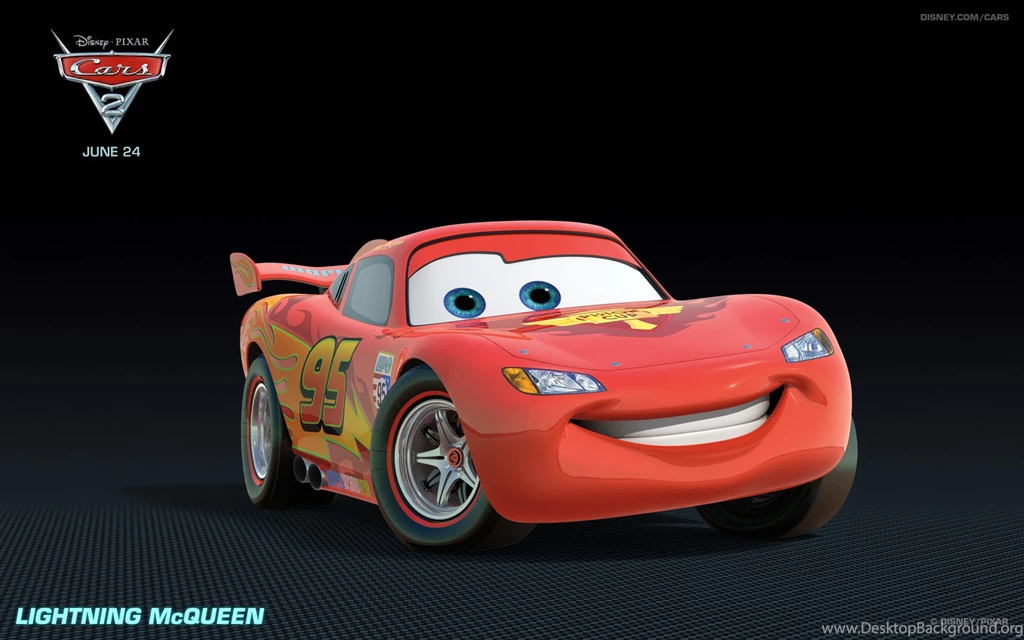 Lightning McQueen The Race Car From Disney's Cars 2 HD Desktop ...