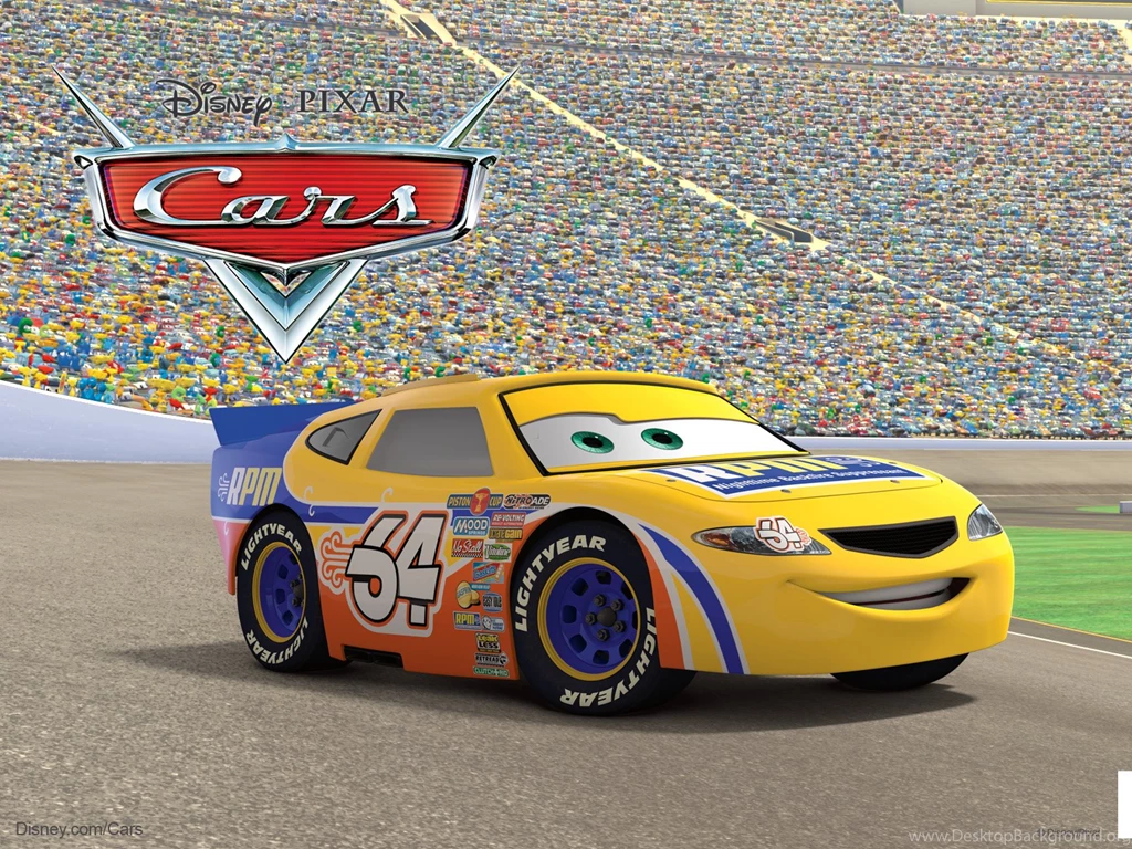 Winford Rutherford Race Car From Pixar Cars Movie Desktop Wallpapers