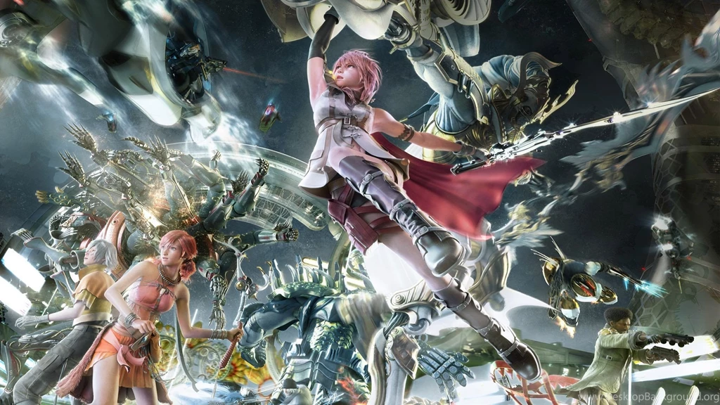 Final Fantasy Xiii Lightning Artwork Wallpapers Free Wallpapers ...