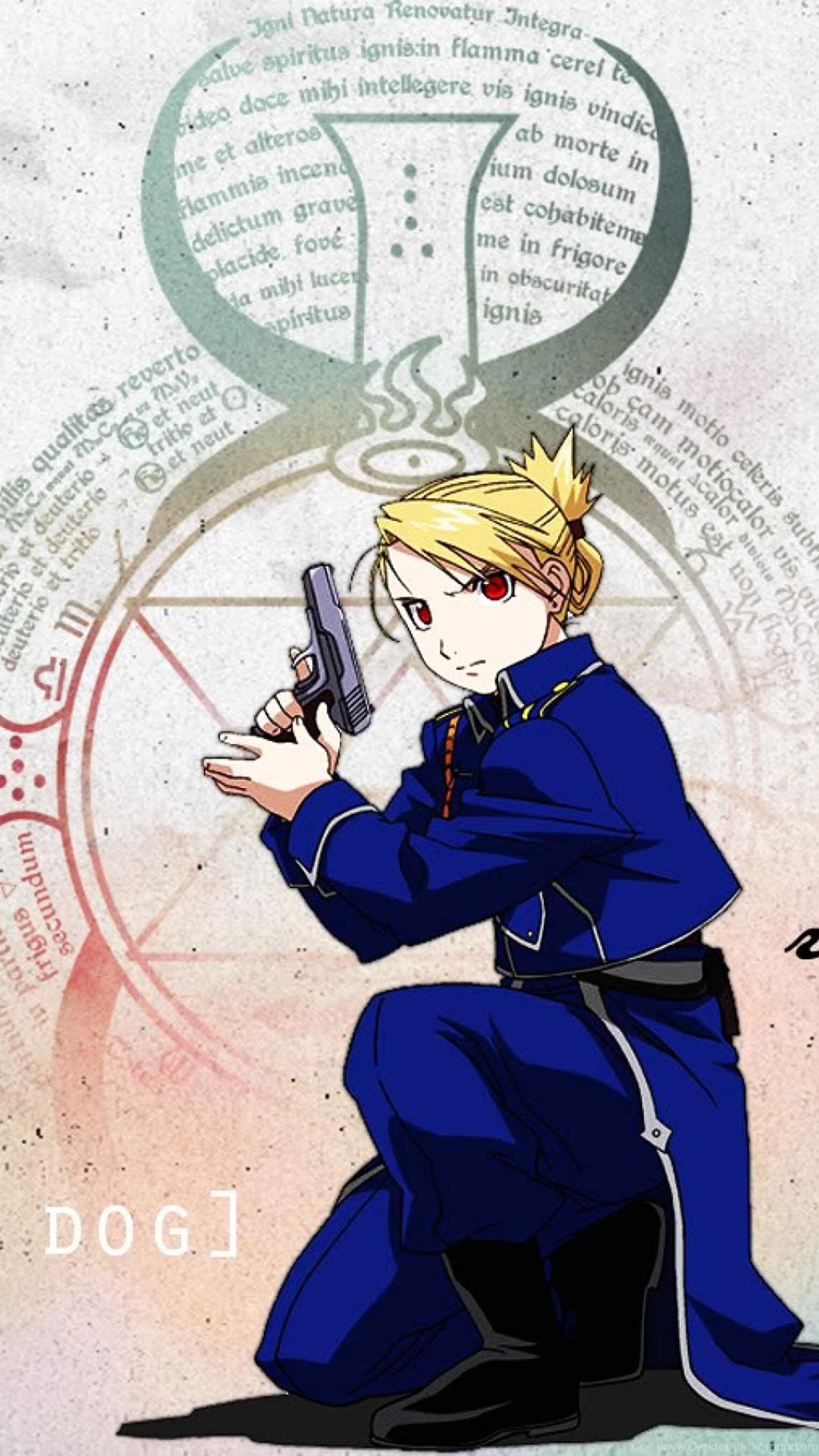 Fullmetal Alchemist Riza Hawkeye