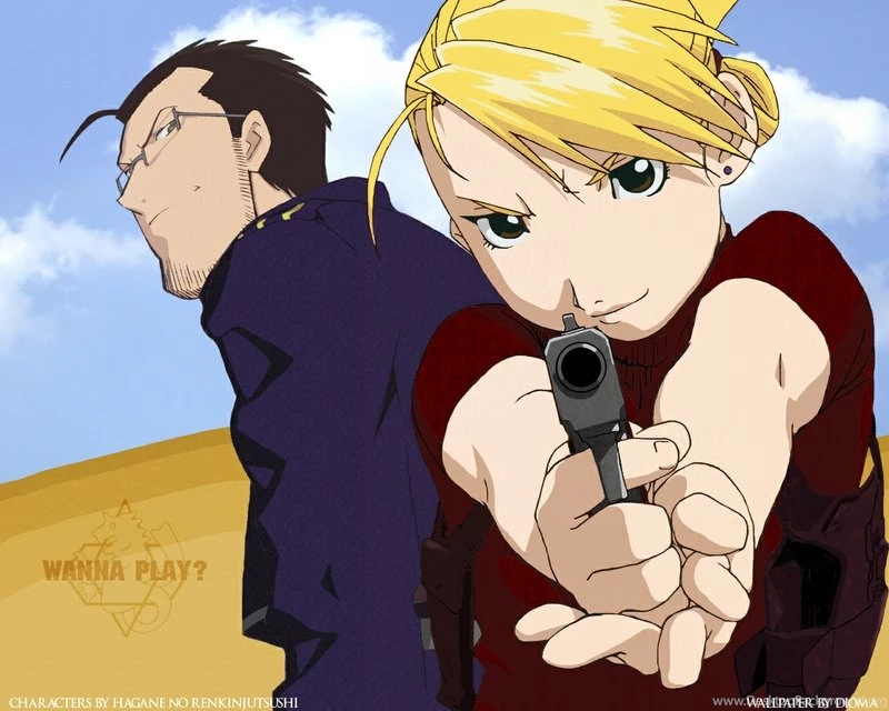 Fullmetal Alchemist Maes Hughes Riza Hawkeye 1280x1024 Wallpapers ...
