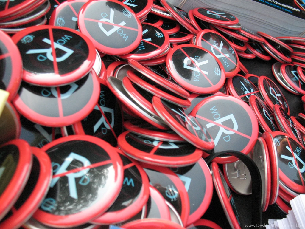 R Word Buttons