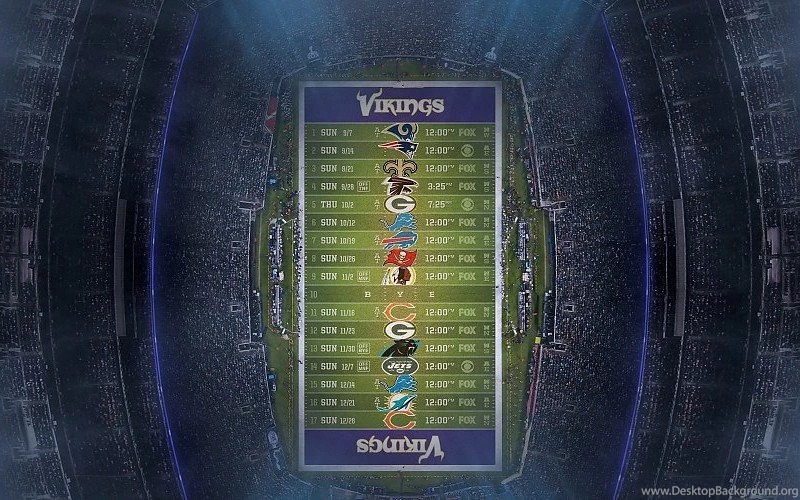 Minnesota Vikings 2014 NFL Schedule Wallpapers Free Desktop ...