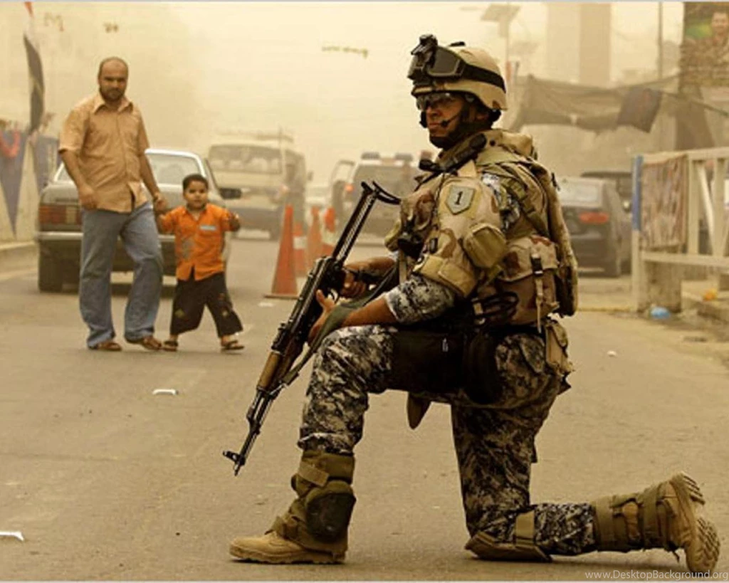 American Soldier In Iraq (