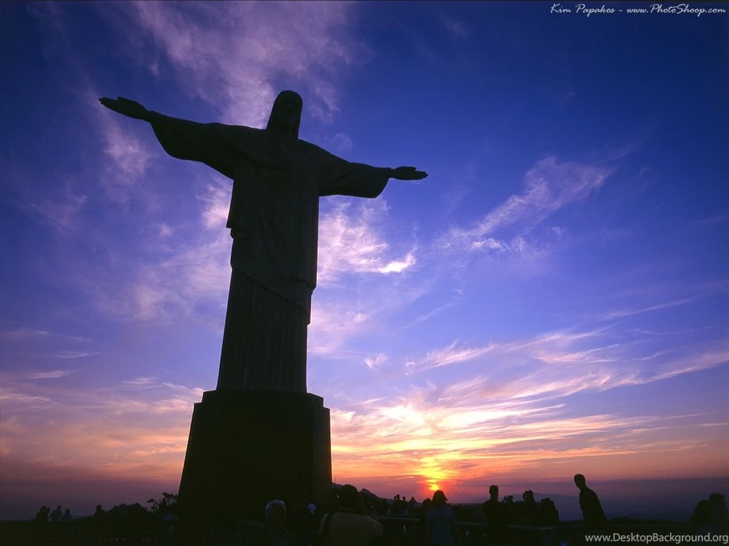Sa Brazil Rio Special Events Christ The Redeemer Silhouette ...