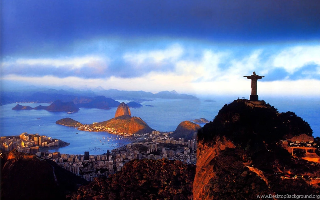 Christ The Redeemer Brazil Wallpaper.