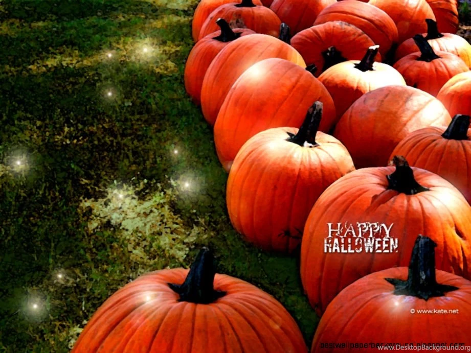 Fall Scene Wallpapers With Pumpkins