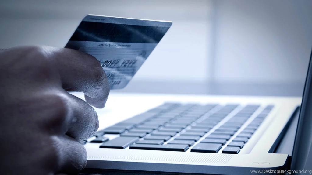 Download Wallpapers 2560x1440 Hand, Card, Money, Online, Purchase ...