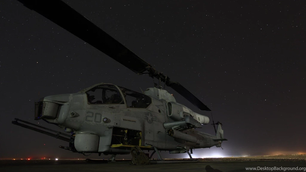 Download Wallpapers 1920x1080 Ah 1 Cobra, Helicopter, Sky, Night ...