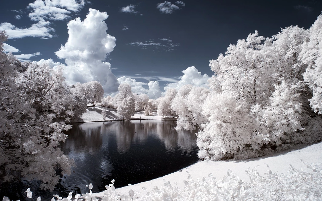 Norway Winter Christmas   Wallpaper.