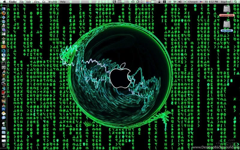 Green Matrix Apple Desktop Laptop Wallpapers