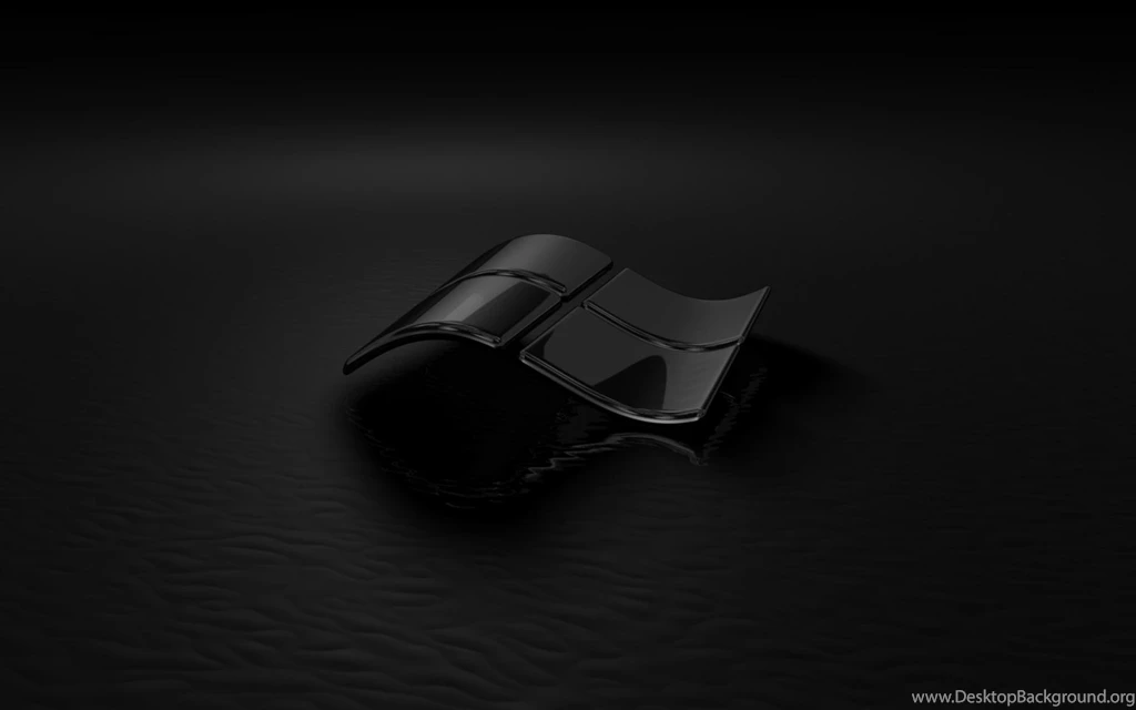 Download Wallpapers 2560x1600 Windows 7, Black, Glass, Reflection ...