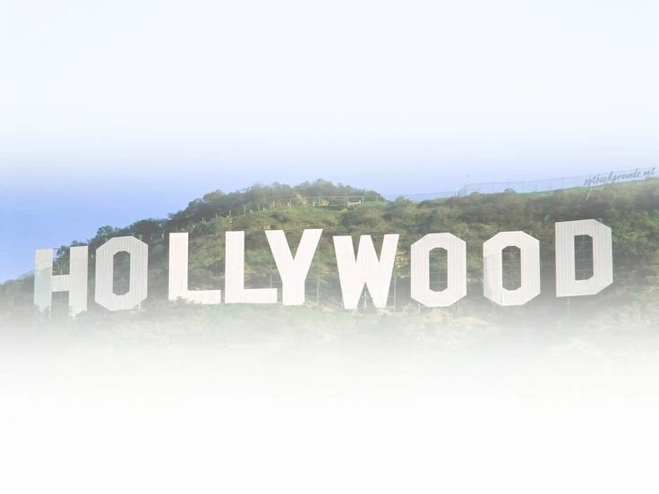 Hollywood Famous Backgrounds Powerpoint Backgrounds