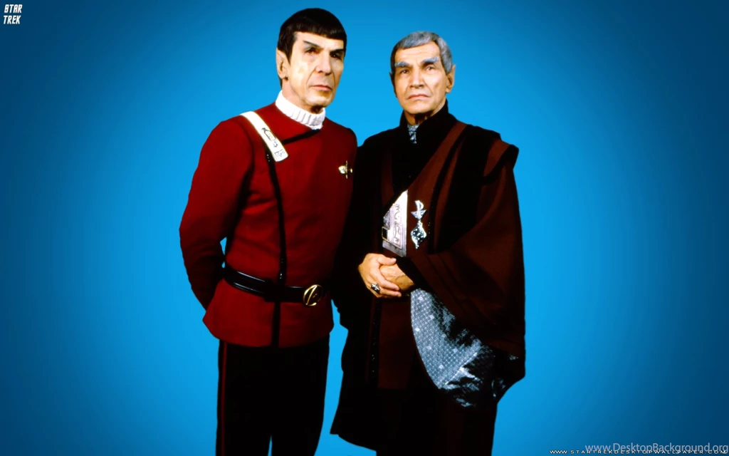 Star Trek Spock And Sarek, Free Star Trek Computer Desktop Wallpapers