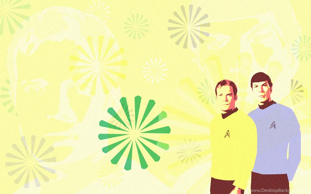 Kirk+spock Vector Wallpapers By Thriee On DeviantArt