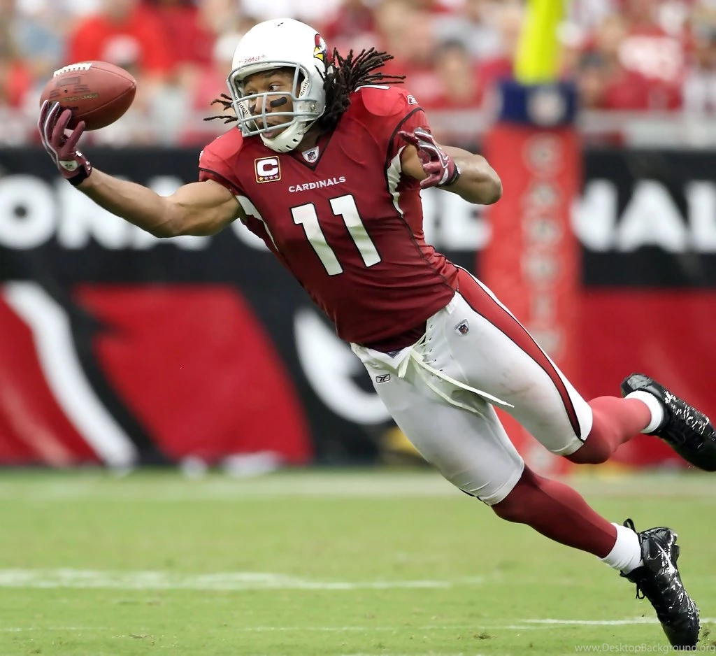 Larry Fitzgerald One Handed Catch Wallpaper.