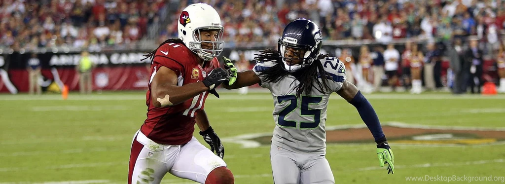 Seahawks Cornerback Richard Sherman And Arizona Cardinals Wide ...