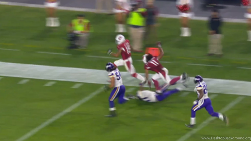 Larry Fitzgerald's Nasty Pancake Block Springs Michael Floyd For ...