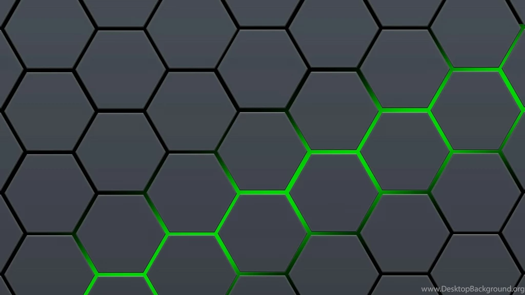 HD Dark Grey And Green Honeycomb 1920×1080 Wallpapers Full Size ...