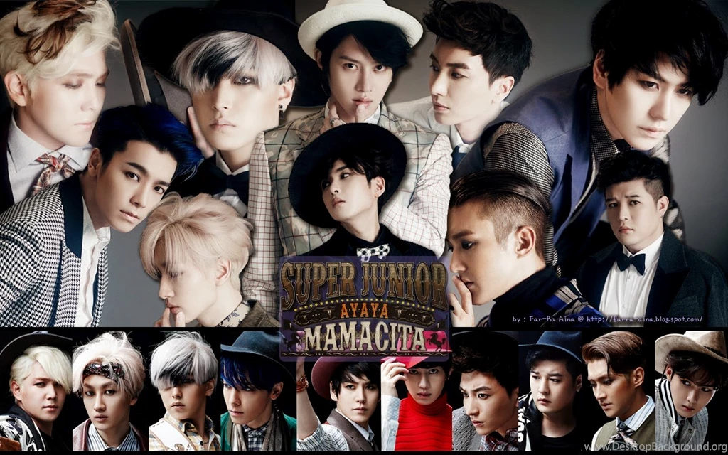 K pop Lover ^^: SUPER JUNIOR Mamacita WALLPAPER