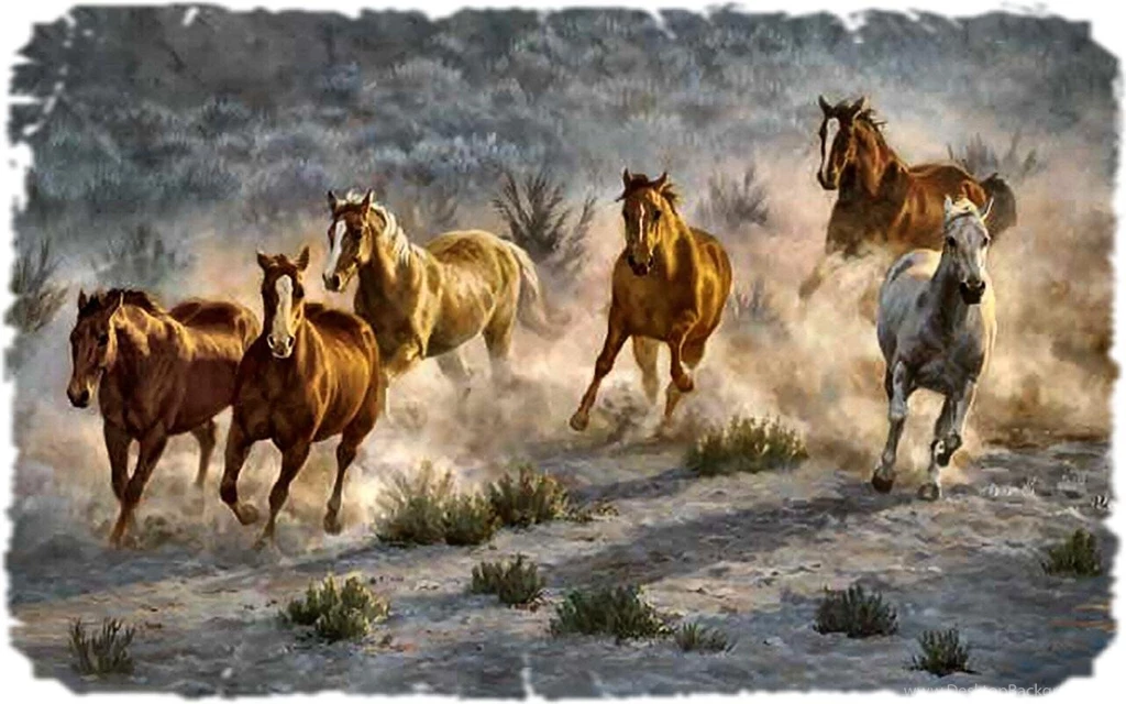 WILD HORSES 2 WALLPAPER (