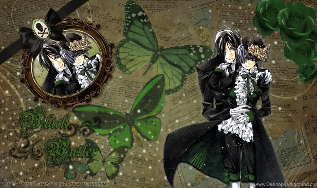 DeviantArt: More Like Black Butler Backgrounds By StarSeeker24