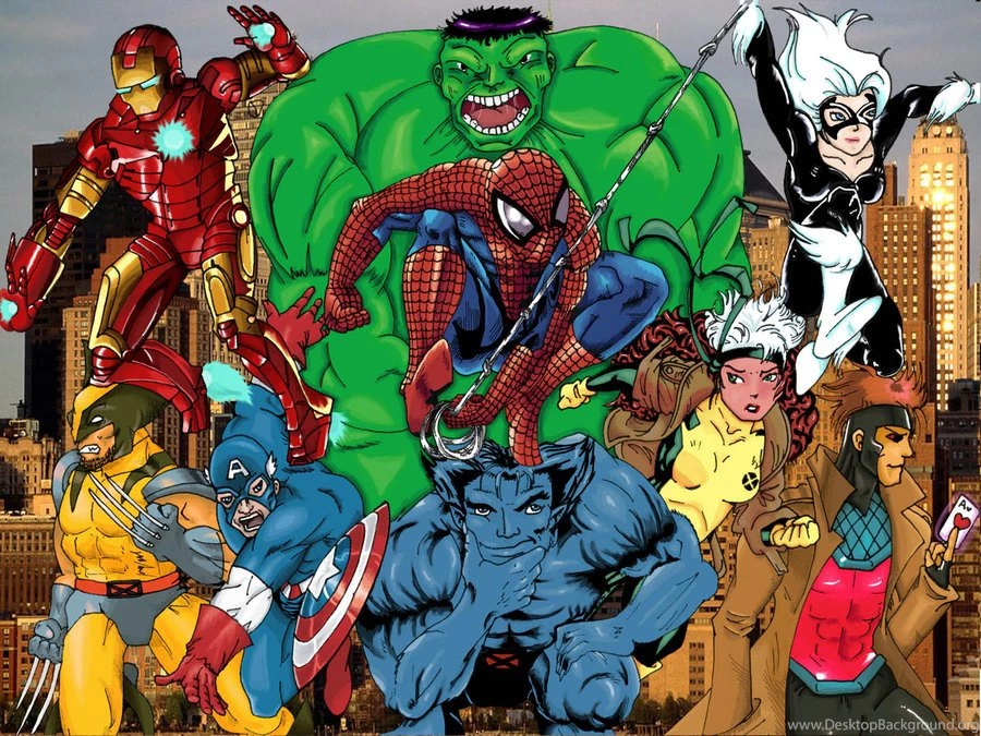 Marvel Heroes By Yukioe On DeviantArt