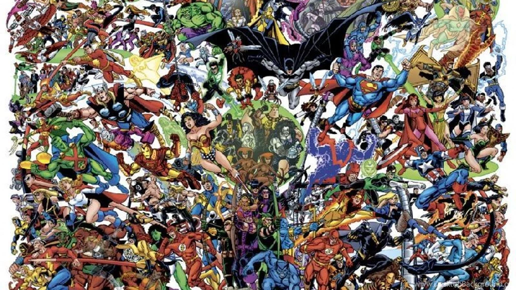 Marvel And Dc Heroes   (