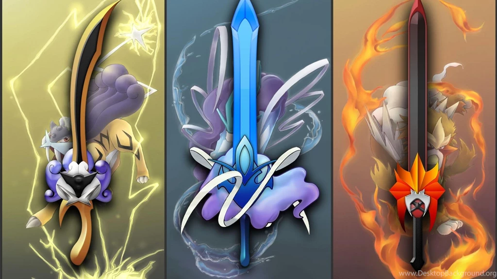 Pokemon Legendary Trio Wallpapers