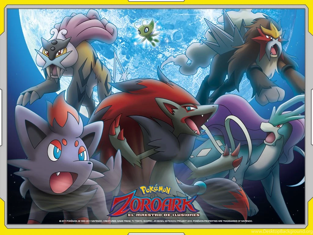 Zoroark And The Legendary Dogs Legendary Pokemon Wallpapers ...