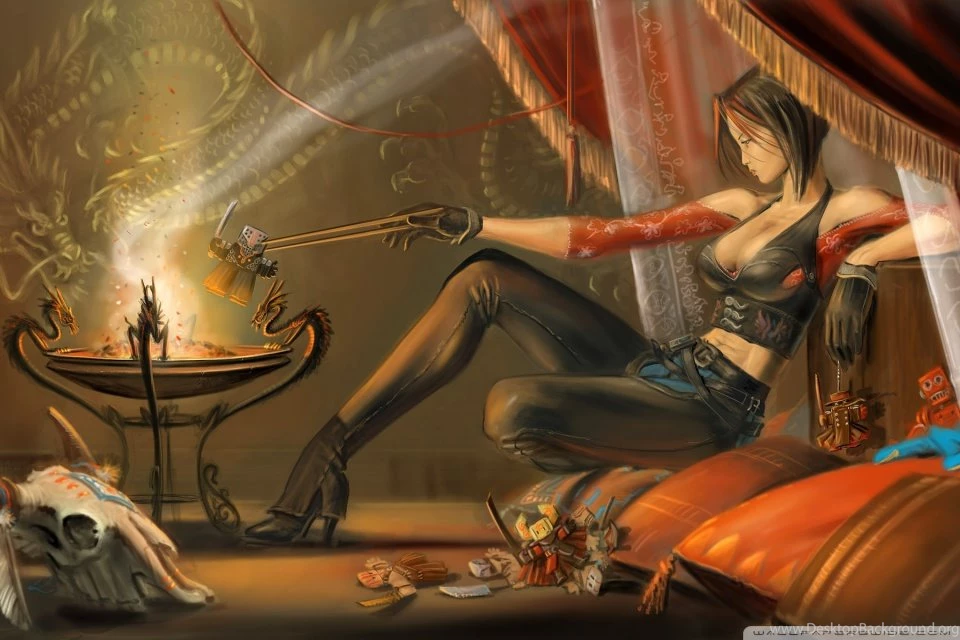 Black Magic Woman HD Desktop Wallpapers : Widescreen : High ...