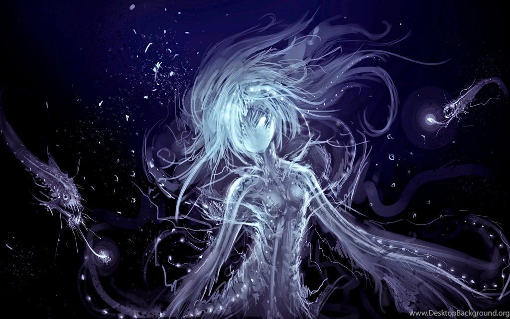 Fantasy, Dark, Magic, Mermaid :: Wallpapers