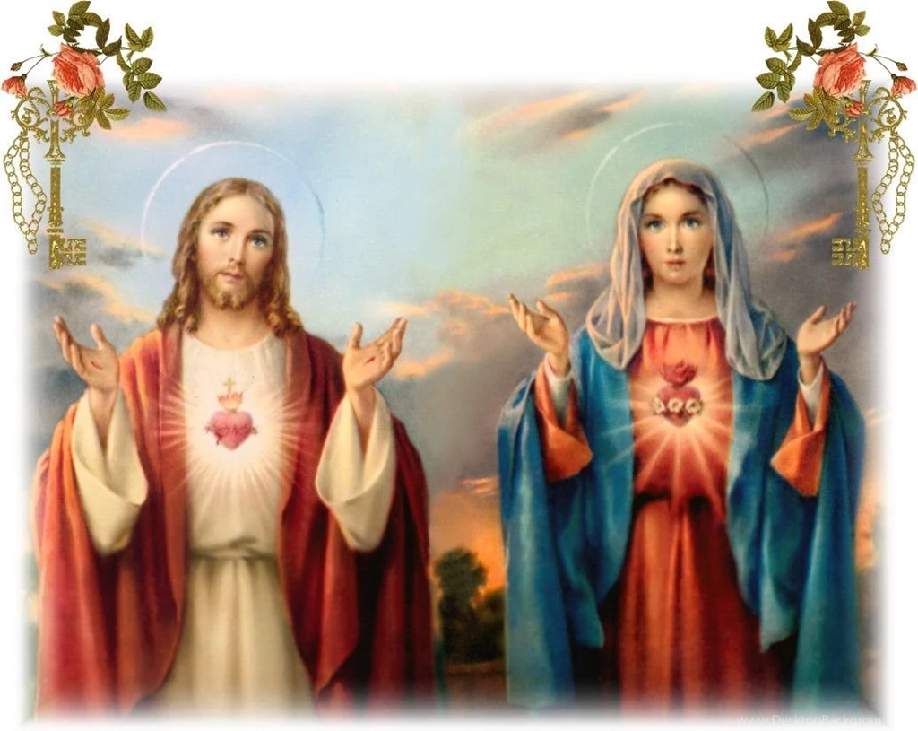Jesus Christ Mother Mary Wallpapers Wallpapers Cave