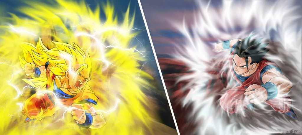 DBZ: Goku SSj3 Vs Mystic Gohan By Hose1985 On DeviantArt