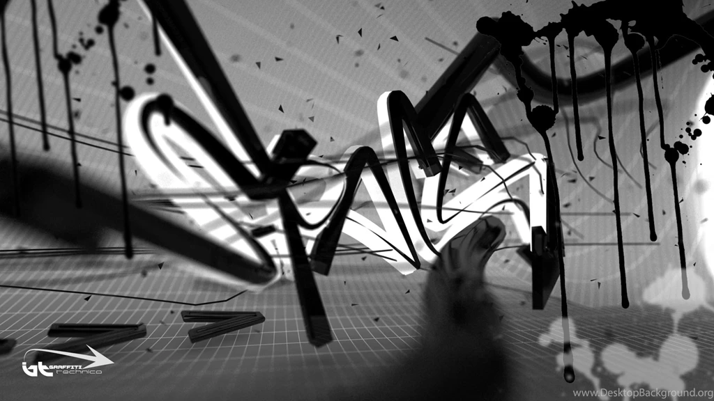 Abstract Wallpaper: Graffiti Black And White Android Wallpapers ...