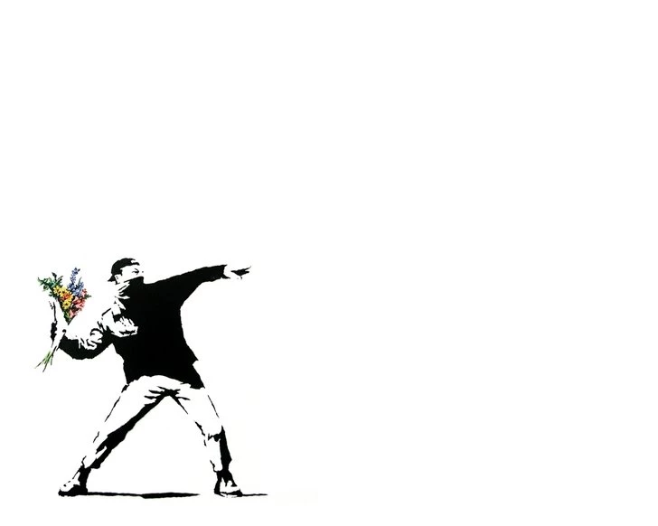 Graffiti Banksy Street Art Artwork Anarchist 1280x1024 Wallpapers ...