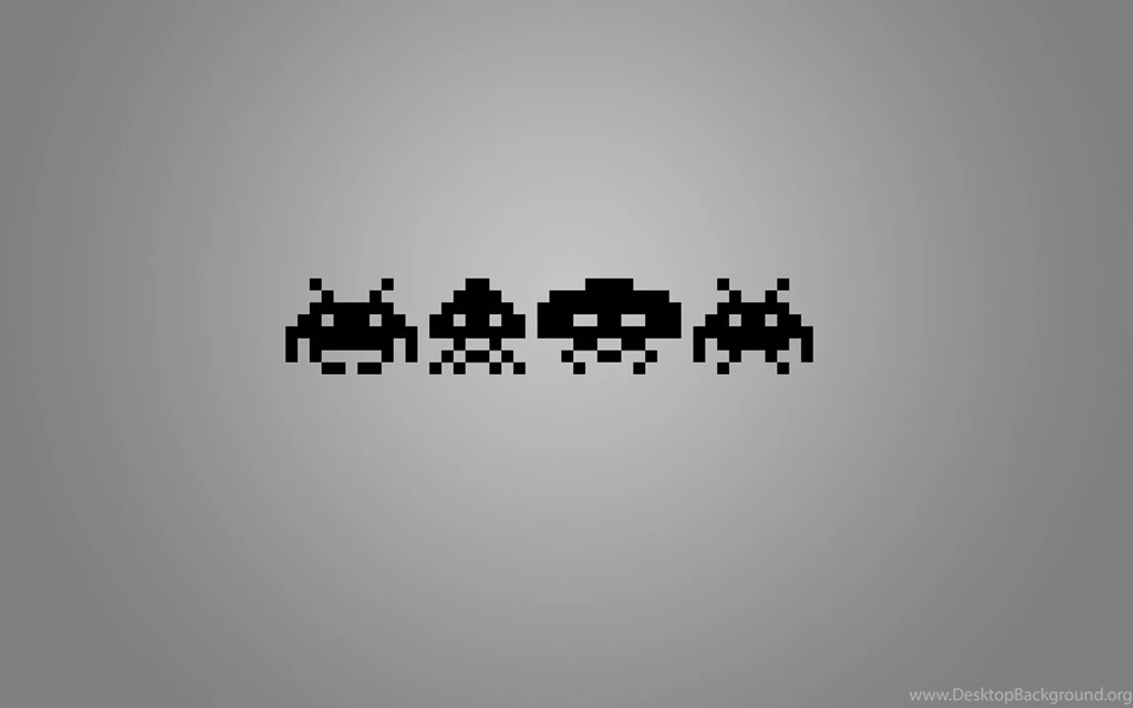 Space Invaders Modern Simplistic Wallpapers Nexus Wallpapers