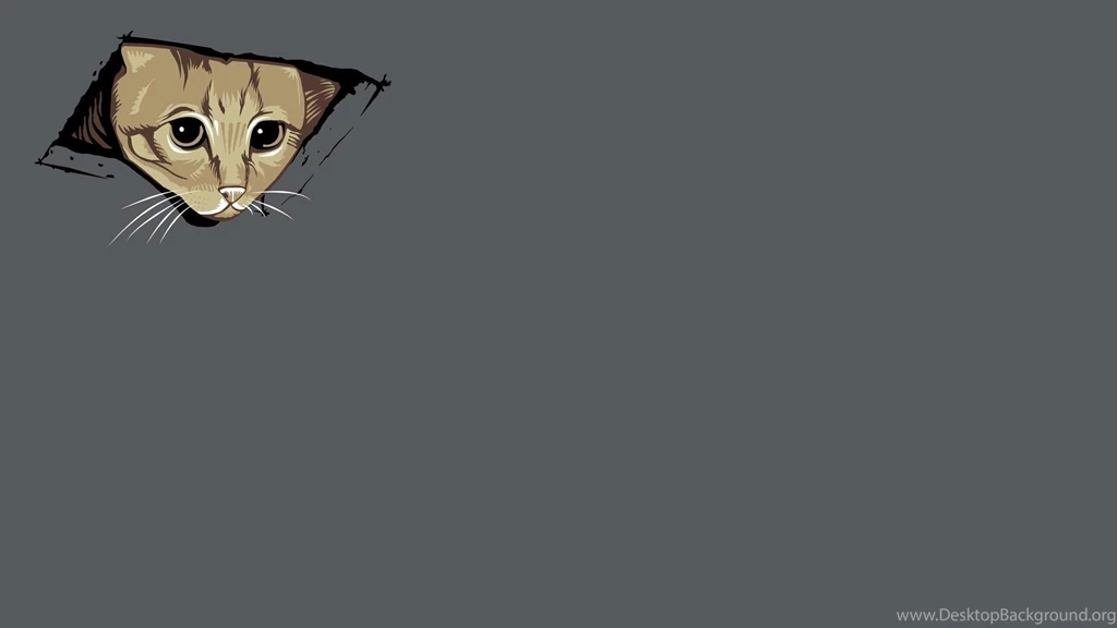 Abstract Cats Kittens Simple Simplistic Wallpapers