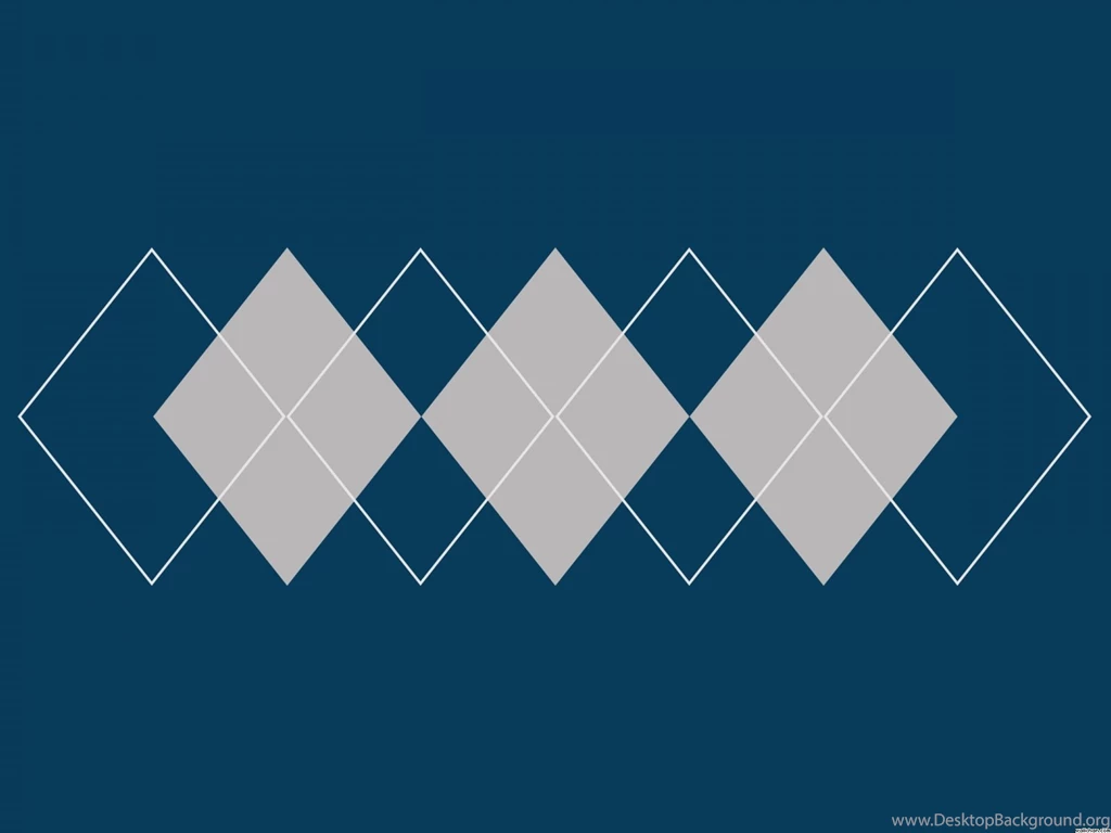 Simplistic Gray Argyle On Blue PPT Backgrounds, Simplistic Gray ...